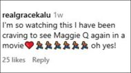 Fan reactions to Maggi Q starrer Ballard | Image source: Prime Video on Instagram